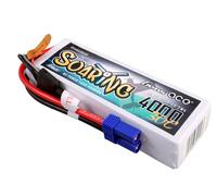 gensace Li-Po G-Tech 4S 14.8V 4000mAh 30C Soaring with EC5 O-GT4S4000-30E5