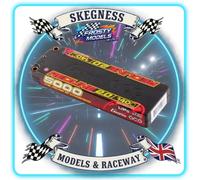 GensAce Redline - 1.0 Low Prof 2S HV Lipo Battery 7.6V 140C 5000mah (138x46x18mm
