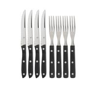 Gense Old Farmer black cutlery 8 pieces 8 pcs
