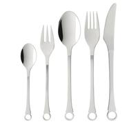 Gense Pantry 60 Piece Cutlery Set, Matte/Shiny Steel