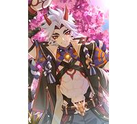 Genshin Diamond Painting Kits Gift DIY Full Round Drill Rhinestone Cross Stitch Kits for Home Wall Decor 12x16 Inch Art Craft for Adults Kids