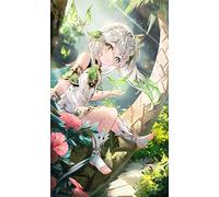 Genshin Diamond Painting Kits Gift DIY Full Round Drill Rhinestone Cross Stitch Kits for Home Wall Decor 12x16 Inch Art Craft for Adults Kids