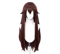Genshin Impact Amber Cosplay Amber Wig 80cm Cosplay Anime Cosplay Braid Wigs Heat Resistant Synthetic Wigs Halloween Daily Wig