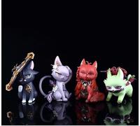 Genshin Impact Diluc Kuki Shinobu Keqing PVC Collectible Game Q Action Figure Character Model Anime Toys