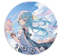 Genshin Impact Faruzan 1000 Pieces Puzzles for Adults 1000 Piece Round Jigsaw Family Activity, DIY Home Decor, 67.5x67.5cm