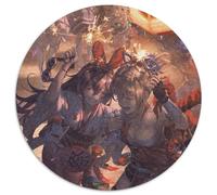 Genshin Impact Hu Tao 1000 Piece Puzzle Jigsaw Puzzles for Adults Perfect for Teenagers, Family Bonding, Brain Teaser & DIY Home Decor Gift 67.5x67.5cm