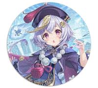 Genshin Impact Qiqi 1000-Piece Jigsaw Puzzle Cardboard Jigsaw for Mother'S Day, Birthdays, Christmas 67.5x67.5cm