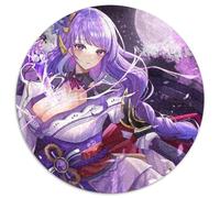 Genshin Impact Raiden Shogun Jigsaw Puzzles for Adults 1000 Piece Round Jigsaw Puzzle 1000 Pieces Family Activity, Brain Teaser, Home Decor, 67.5x67.5cm