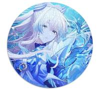 Genshin Impact Sangonomiya Kokomi 1000 Pieces Puzzle Gifts Round Jigsaw Puzzle 1000 Pieces Fun at Home Activities, Birthday Present, Travel Gifts 67.5x67.5cm