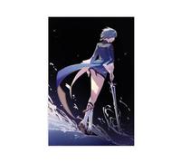 Genshin Impact Shenhe Game Poster Canvas Poster Wall Art Decor Print Picture Paintings for Living Room Bedroom Decoration Unframe:-19 20x30inch(50x75cm)