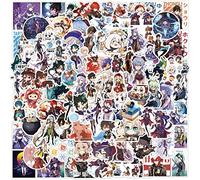 Genshin Impact Stickers[100pcs] Waterproof for Decal,Laptop Hydro Flask Water Bottle Car Cup Computer Guitar Skateboard Luggage Bike Bumper, Teen Gift(Genshin Impact Stickers)