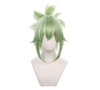 Genshins Impacts Kuki Shinobu Anime Cosplay Wig Synthetic Wigs for Halloween Cosplay Party