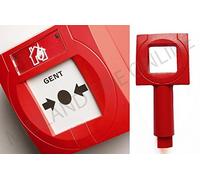 Gent Honeywell Red S4-34899 Call Point Test Key x5 by Midland Fire On-Line