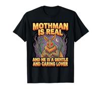 Gentle and Caring Cryptozoology Folklore Cryptid Mothman T-Shirt