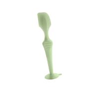 Gentle Application Baby Diaper Cream Spatula Soft Silicone Handheld Scraping Spoon with Suction Base Enjoy Easy Use Infant Tool