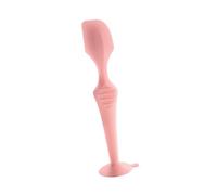 Gentle Application Baby Diaper Cream Spatula Soft Silicone Handheld Scraping Spoon with Suction Base Enjoy Easy Use Travel Diaper Tool
