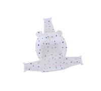 Gentle Baby Bath Shower Pad with Thickened Pillow Part for Head Neck and Back Stability During Bathing Baby Bath Pad