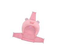 Gentle Baby Bath Shower Pad with Thickened Pillow Part for Head Neck and Back Stability During Bathing Foldable Baby Bath Cushion