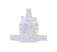 Gentle Baby Bath Shower Pad with Thickened Pillow Part for Head Neck and Back Stability During Bathing Foldable Baby Bath Cushion