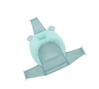 Gentle Baby Bath Shower Pad with Thickened Pillow Part for Head Neck and Back Stability During Bathing Foldable Baby Bath Cushion