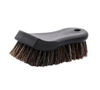 Gentle Car Horsehair Detailing Brush For Deeping Cleaning Leather Fabric Carpet And Textiles Surfaces Hard To Reach Area Cleaning Brush