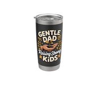 Gentle Dad Raising Strong Kids Stainless Steel Insulated Tumbler