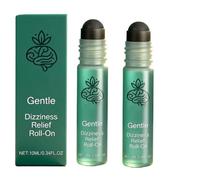 Gentle Dizziness Relief Roll on, Natural & Fast-Acting Essential Oils, Quick Aid for Nausea & Body Imbalance, Tension Headache Relief