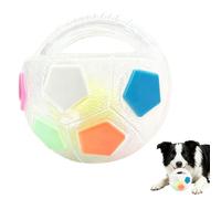 Gentle Dog Calming Ball - Anti-Stress Interactive Dog Toy with Handle, Suitable for Small, Medium & Large Dogs (White)
