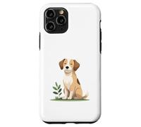 Gentle Dog with Natural Elements - Calm Animal Art Case for iPhone 11 Pro