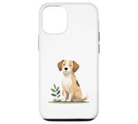 Gentle Dog with Natural Elements - Calm Animal Art Case for iPhone 12/12 Pro