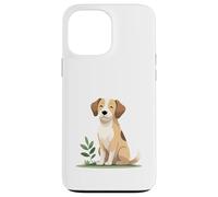 Gentle Dog with Natural Elements - Calm Animal Art Case for iPhone 13 Pro Max