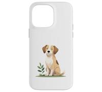 Gentle Dog with Natural Elements - Calm Animal Art Case for iPhone 14 Pro Max
