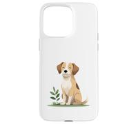 Gentle Dog with Natural Elements - Calm Animal Art Case for iPhone 15 Pro Max