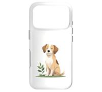 Gentle Dog with Natural Elements - Calm Animal Art Case for iPhone 17 Pro