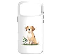Gentle Dog with Natural Elements - Calm Animal Art Case for iPhone 17 Pro Max