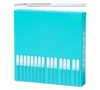 Gentle Ear Cleaner - Wax Removal Tool for Adults | Transparent Soft Rubber with Portable Cleaning Set, Safe Ear Pick for Children, Small 0.4cm Diameter, Large 0.5cm Diameter