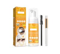 Gentle Eyelash Extension Cleansing Foam Mousse - Non-Irritating, Moisturizing Lash Cleanser For Removing Dirt, Oil & Makeup, Promotes Healthy Lashes