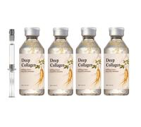 Gentle Facial Collagen Ampoule Essence, Long Lasting Moisturizing. (4PCS) | Long Lasting Moisturizing Collagen Ampoule Serum, Skin Brightening Collagen Facial Ampoule Essence, Pore Perfecting.