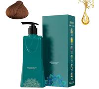 Gentle Formula Permanent Hair Color Set, Miao Ethnic Hair Color Single-Dose Cream, Natural Plant Formula