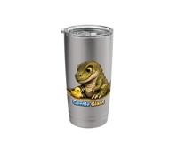 Gentle Giant Funny T-Rex, Cute Dinosaur Protector Stainless Steel Insulated Tumbler
