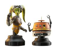 Gentle Giant - Star Wars Rebels - Hera And Chopper Bust 2-pack