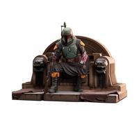 GENTLE GIANT Star Wars The Mandalorian Premier Collection 1/7 Boba Fett on Thron