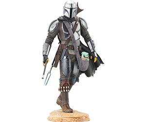 Gentle Giant - Star Wars The Mandalorian with Child Premier Collection Statue Diamond