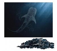 Gentle Giant Whale Shark Wooden Puzzle 1000 Pieces, Adult Gift Idea | Adult Puzzle: puzzle activity for spare time alone or together.