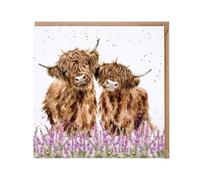 Gentle Giants' Highland Cow Card