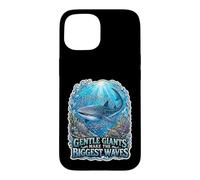 Gentle Giants Make The Biggest Waves Whale Shark Ocean Case for iPhone 15