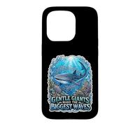 Gentle Giants Make The Biggest Waves Whale Shark Ocean Case for iPhone 15 Pro