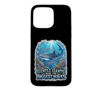 Gentle Giants Make The Biggest Waves Whale Shark Ocean Case for iPhone 15 Pro Max