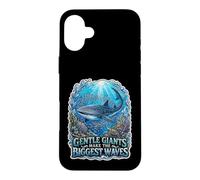 Gentle Giants Make The Biggest Waves Whale Shark Ocean Case for iPhone 16 Plus