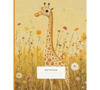 Gentle Giraffe Notebook: Step into a serene world of nature with this charming giraffe-themed notebook.